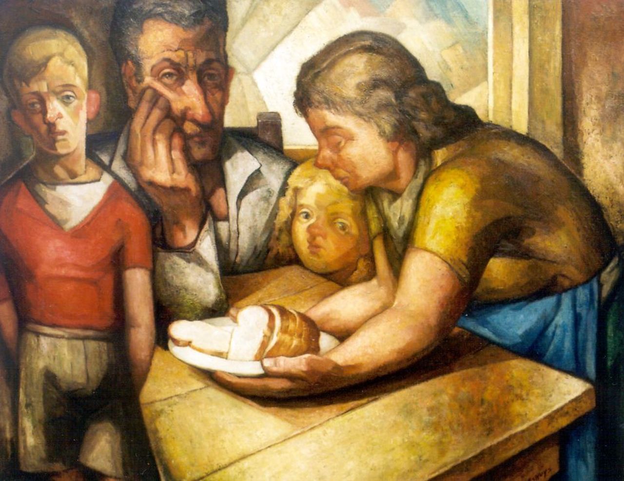 Eshuijs H.J.  | Hendrikus Jacobus Eshuijs, Cold meal, Öl auf Leinwand 99,3 x 124,7 cm, signed l.r.