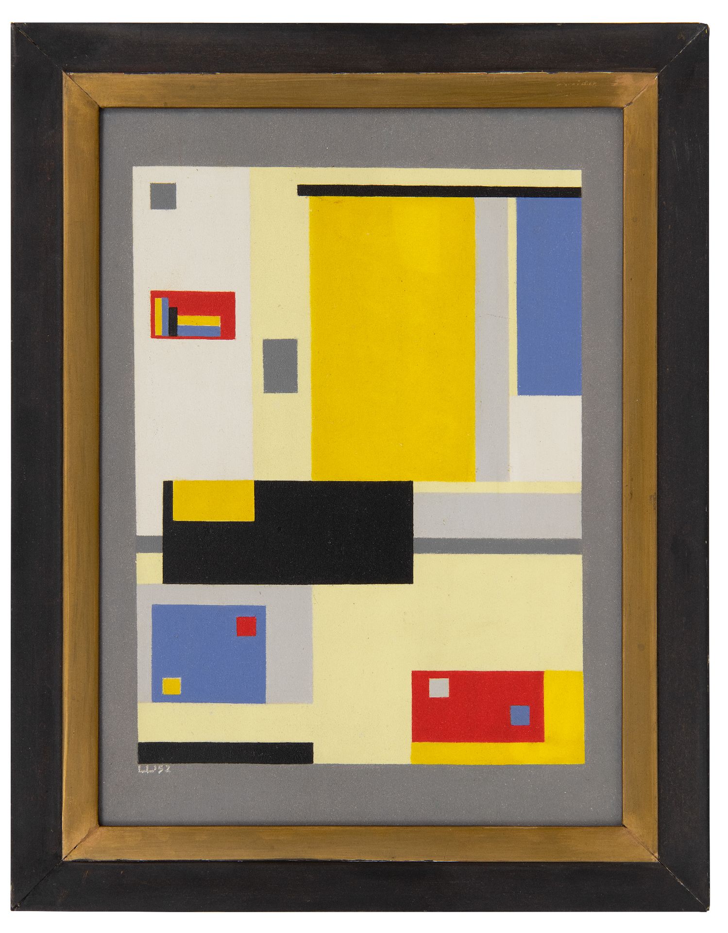 Lou Loeber Gemälde zum Verkauf Composition