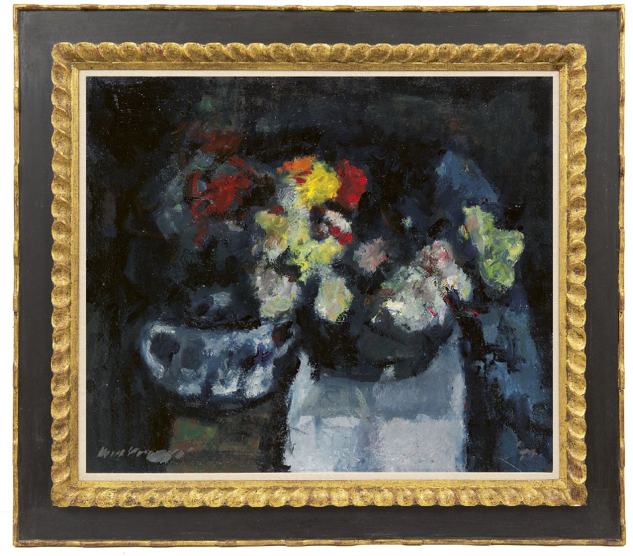 Verwey K.  | Kees Verwey | Gemälde zum Verkauf angeboten | Blumenstilleben, Öl auf Leinwand 60,2 x 70,5 cm, Unterzeichnet u.l.