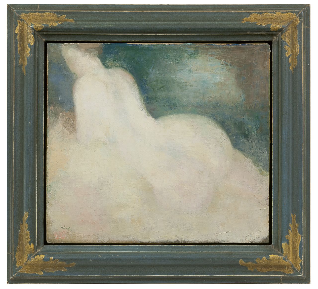 Kelder A.B.  | Antonius Bernardus 'Toon' Kelder | Gemälde zum Verkauf angeboten | Weiblicher Akt, Öl auf Leinwand 36,7 x 41,1 cm, Unterzeichnet l.u.