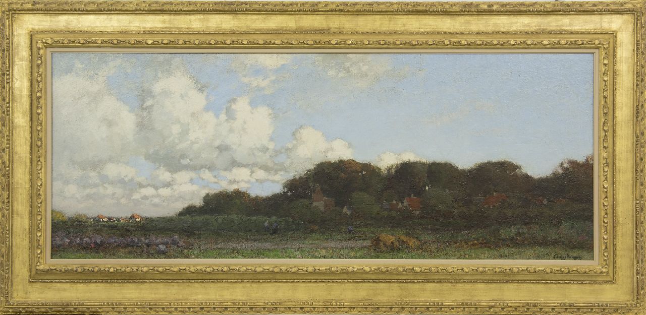 Kuijpers C.  | Cornelis Kuijpers, Landschaft bei Heelsum, Öl auf Leinwand 51,0 x 132,0 cm, Unterzeichnet r.u.