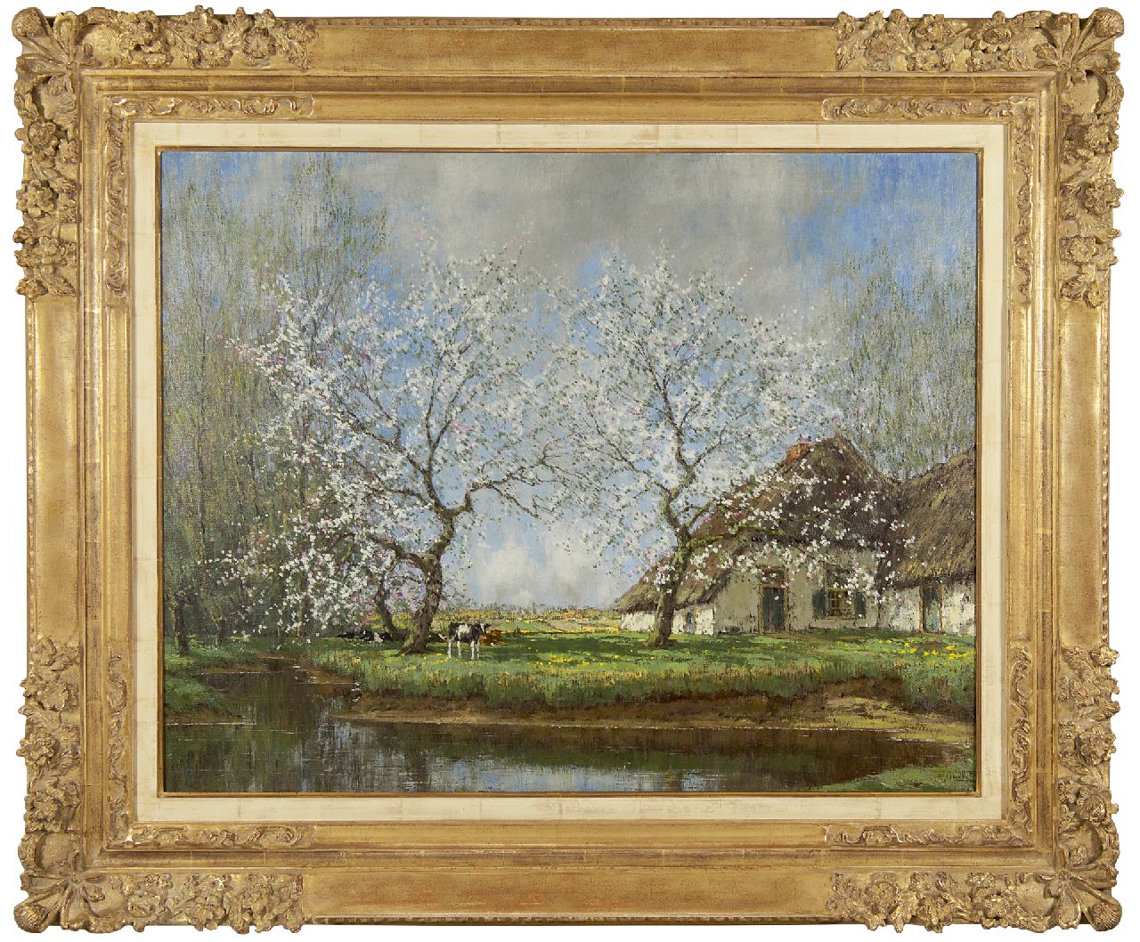 Gorter A.M.  | 'Arnold' Marc Gorter, Frühlingsmorgen, Öl auf Leinwand 62,2 x 79,3 cm, Unterzeichnet r.u.