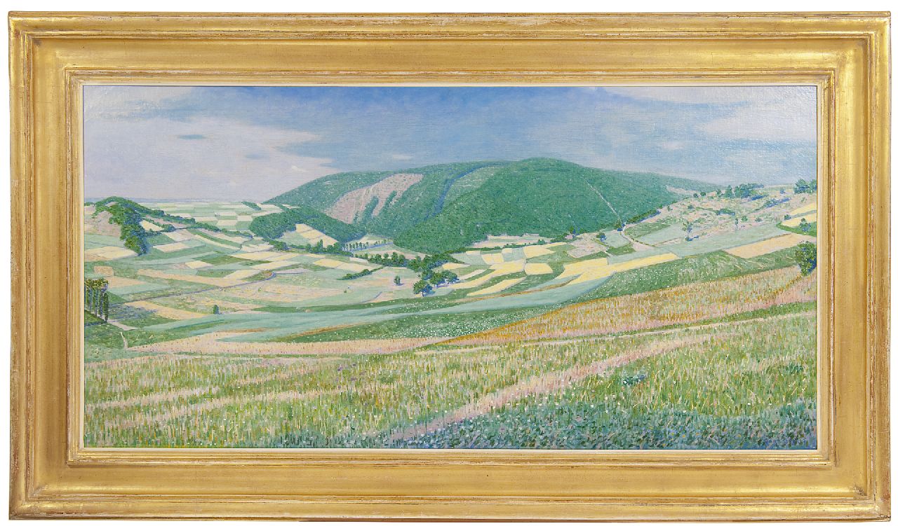 Hart Nibbrig F.  | Ferdinand Hart Nibbrig, Landschaft In der Eifel, Öl auf Leinwand 60,4 x 120,5 cm, Unterzeichnet u.r. und zu datieren um 1906-1909
