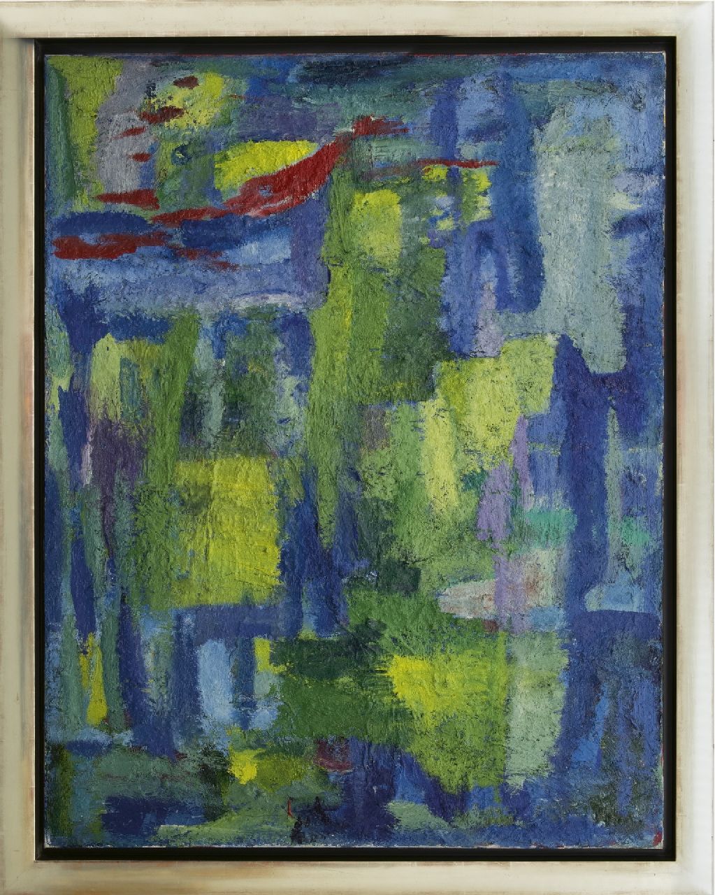 Benner G.  | Gerrit Benner, Ohne Titel, Öl auf Leinwand 129,5 x 100,0 cm, Unterzeichnet verso und zu datieren um 1960