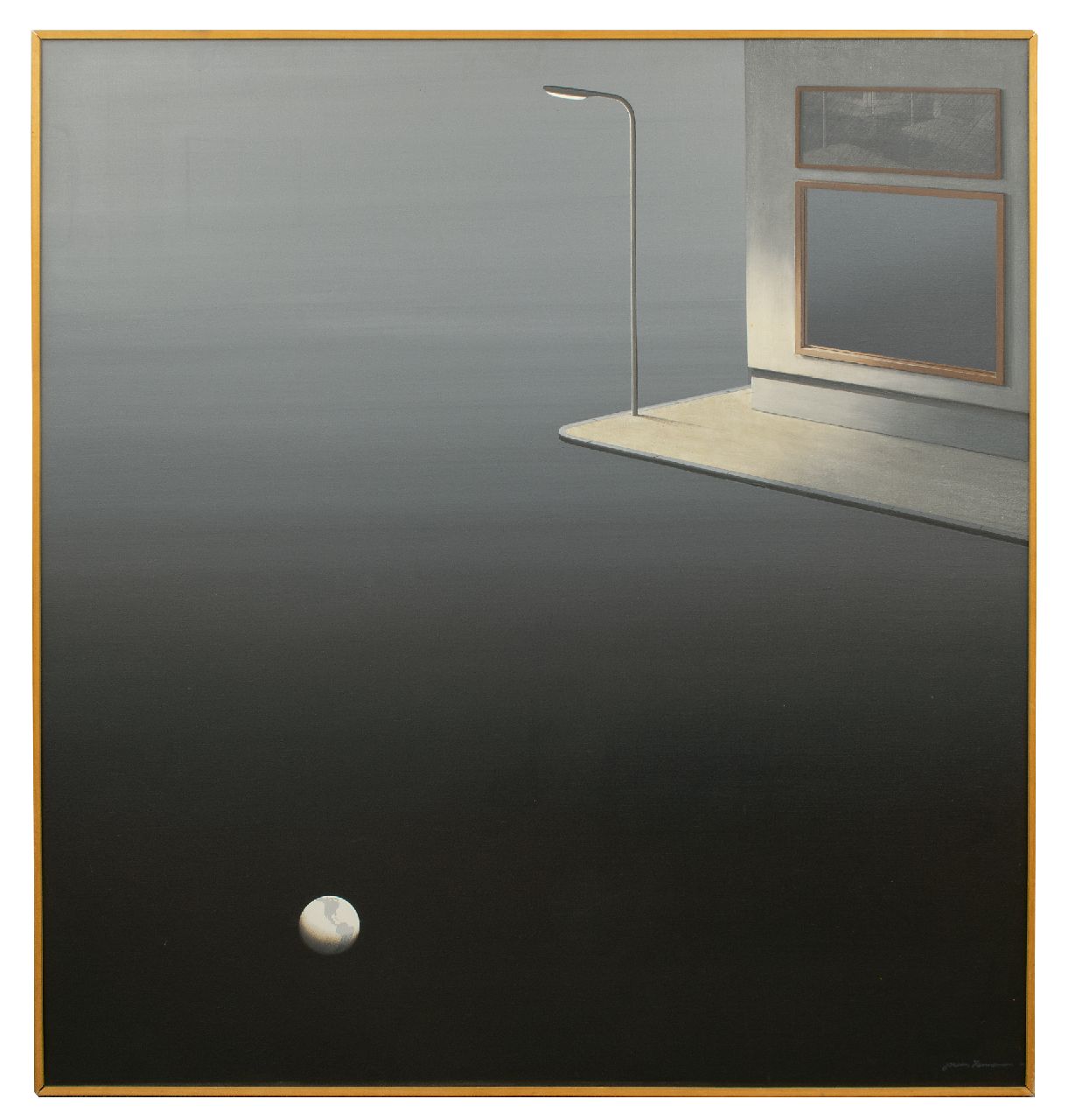 Henneman J.  | Jeroen Henneman, Nacht, Acryl auf Leinwand 140,4 x 132,8 cm, Unterzeichnet u.r. und datiert Sept. '76