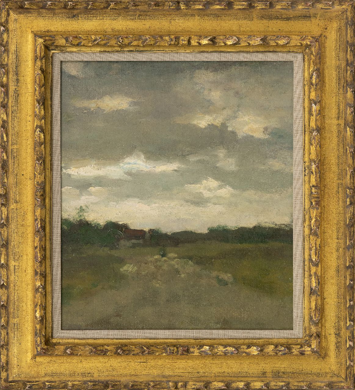 Weissenbruch H.J.  | Hendrik Johannes 'J.H.' Weissenbruch | Gemälde zum Verkauf angeboten | Schafe in den Dünen bei Waalsdorp, Öl auf Leinwand auf Holz 35,5 x 31,0 cm, zu datieren um 1895