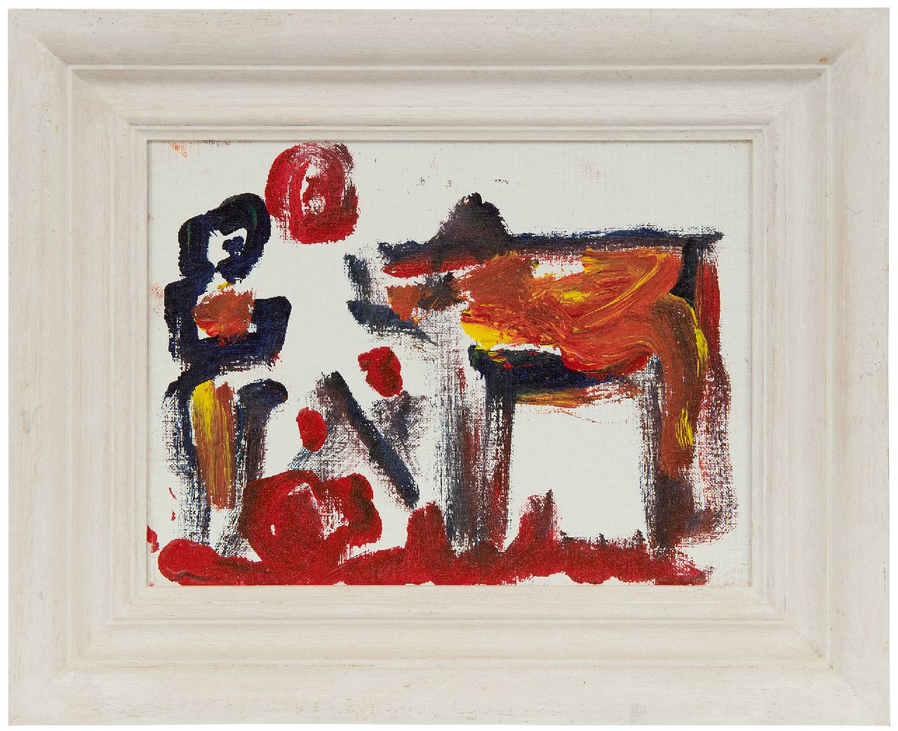 Heyboer A.  | Anton Heyboer | Gemälde zum Verkauf angeboten | Ohne Titel, Öl auf Leinwand 18,2 x 24,1 cm, Unterzeichnet M.u.