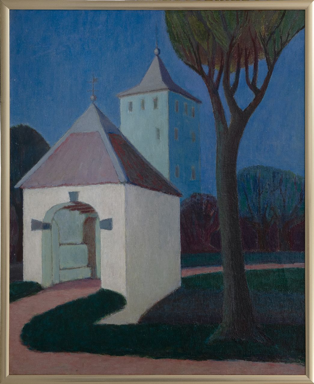 Weijden A.A. van der | 'Adriaan' Antonius van der Weijden | Gemälde zum Verkauf angeboten | Schloss Den Ham in Vleuten, Öl auf Leinwand 65,0 x 54,0 cm, Unterzeichnet u.r.