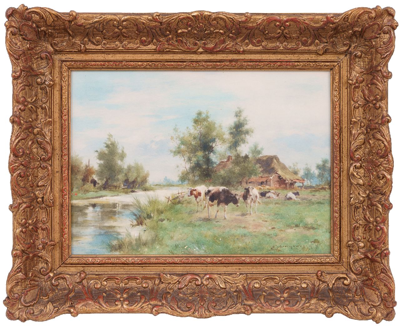 Groenewegen A.J.  | Adrianus Johannes Groenewegen, x, Aquarell auf Papier 20,0 x 30,0 cm