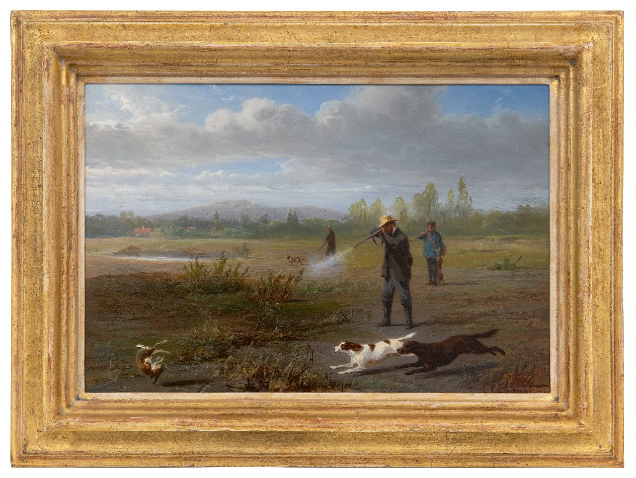 Cunaeus C. | Conradijn Cunaeus | Gemälde zum Verkauf angeboten | Auf Hasenjagd, Öl auf Holz 21,9 x 32,3 cm, Unterzeichnet u.r. Cunaeus C. | Conradijn Cunaeus | Gemälde zum Verkauf angeboten | Auf Hasenjagd, Öl auf Holz 21,9 x 32,3 cm, Unterzeichnet u.r.