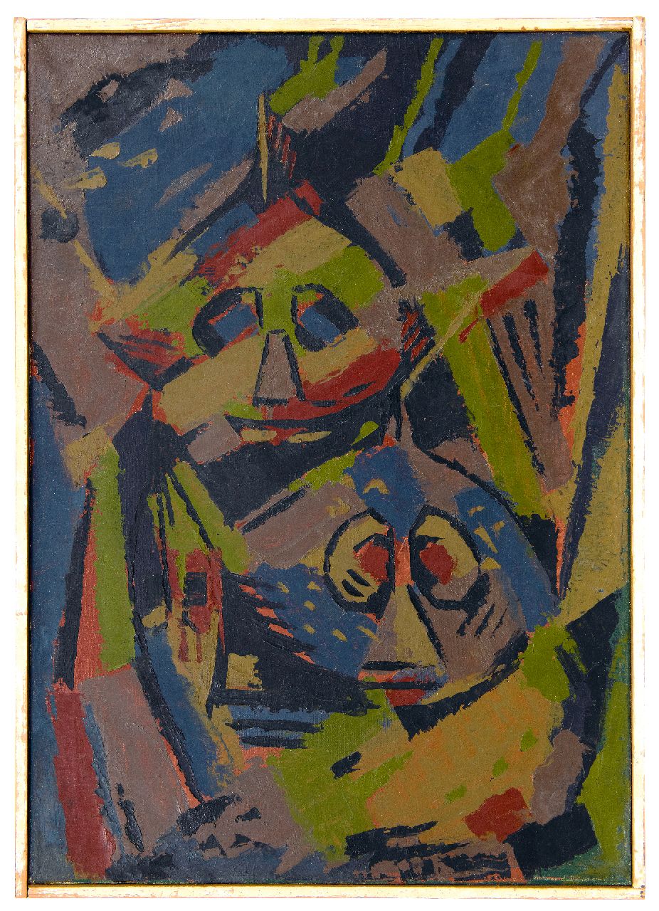 Hunziker F.  | Frieda Hunziker, Flughähne, Öl auf Leinwand 70,2 x 49,9 cm, zu datieren 1944