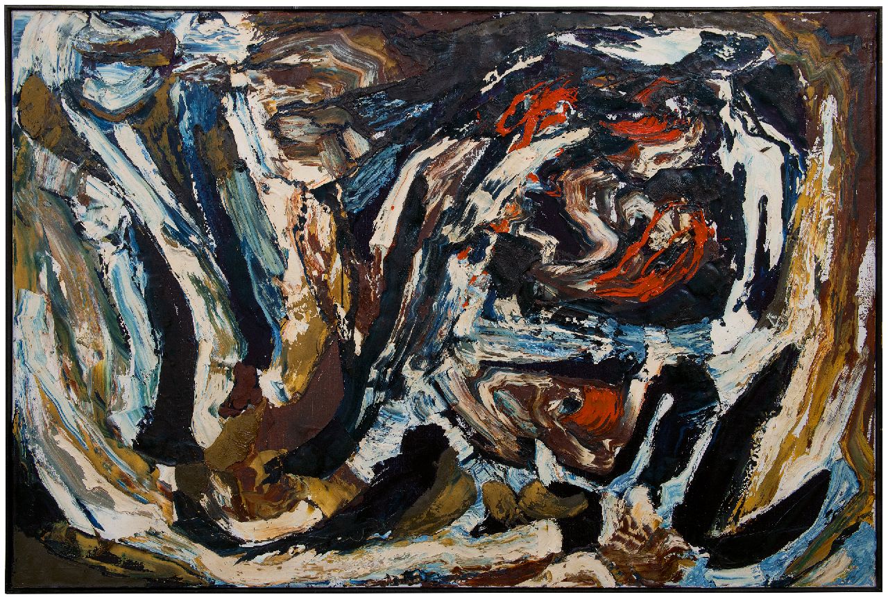 Hunziker F.  | Frieda Hunziker, Nuit Mexicaine, Öl auf Leinwand 100,0 x 150,2 cm, Unterzeichnet auf Keilrahmen und zu datieren 1963
