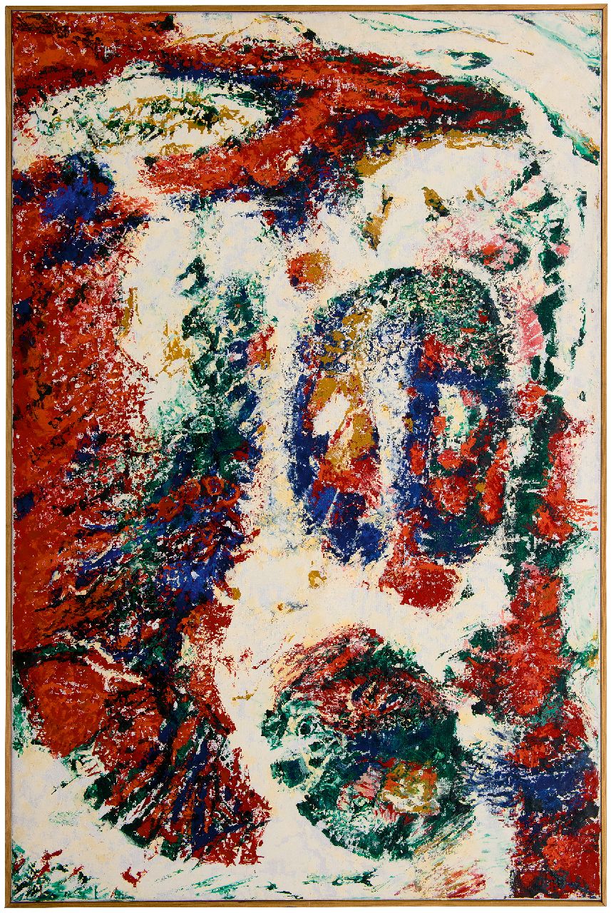 Hunziker F.  | Frieda Hunziker, Wo die Bereiche meiner Träume Wirklichkeit werden, Öl auf Leinwand 150,0 x 100,0 cm, zu datieren 1966