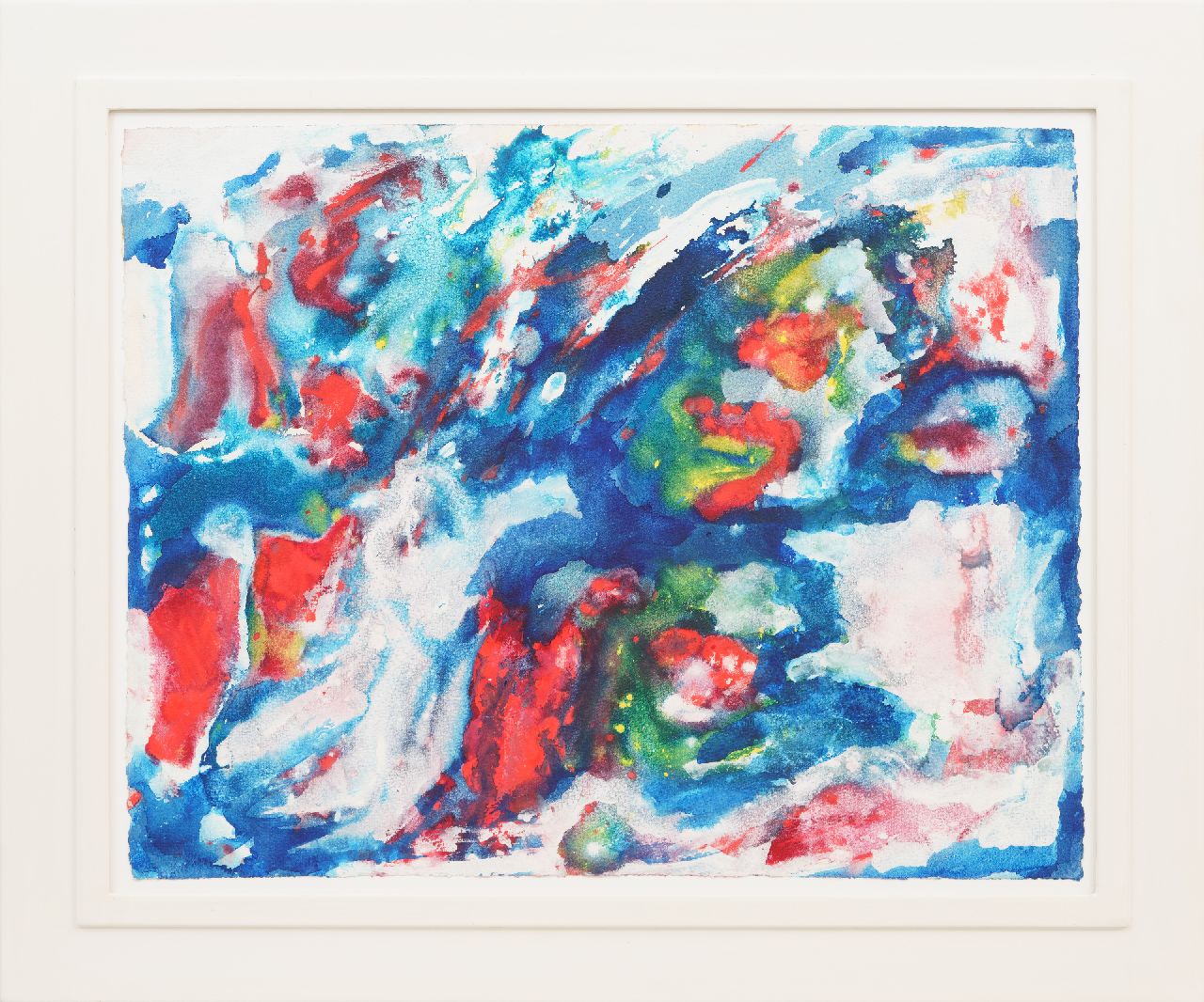 Hunziker F.  | Frieda Hunziker, Komposition, Tinte und Aquarell auf Papier 48,7 x 61,6 cm