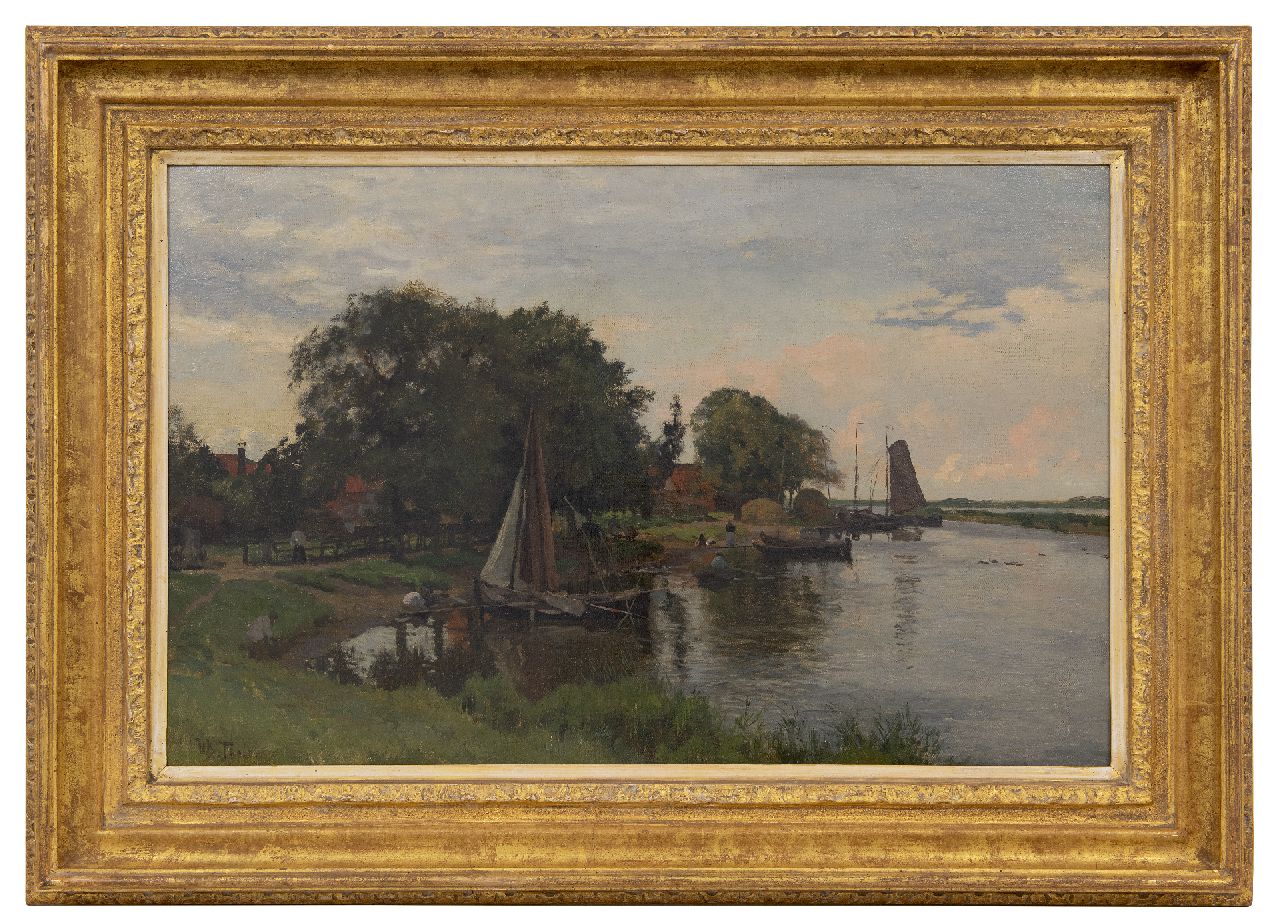 Tholen W.B.  | Willem Bastiaan Tholen | Gemälde zum Verkauf angeboten | x, Öl auf Leinwand 40,0 x 62,0 cm, Unterzeichnet u.l.