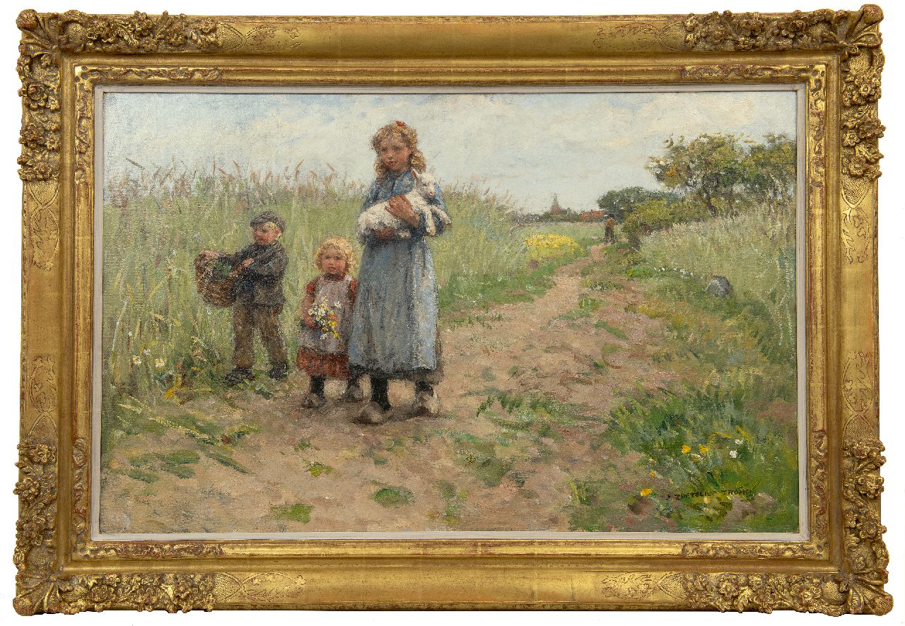 Zoetelief Tromp J. | Johannes 'Jan' Zoetelief Tromp | Gemälde zum Verkauf angeboten | Auf dem Weg nach Hause, Öl auf Leinwand 63,5 x 99,3 cm, Unterzeichnet u.r. Zoetelief Tromp J. | Johannes 'Jan' Zoetelief Tromp | Gemälde zum Verkauf angeboten | Auf dem Weg nach Hause, Öl auf Leinwand 63,5 x 99,3 cm, Unterzeichnet u.r.