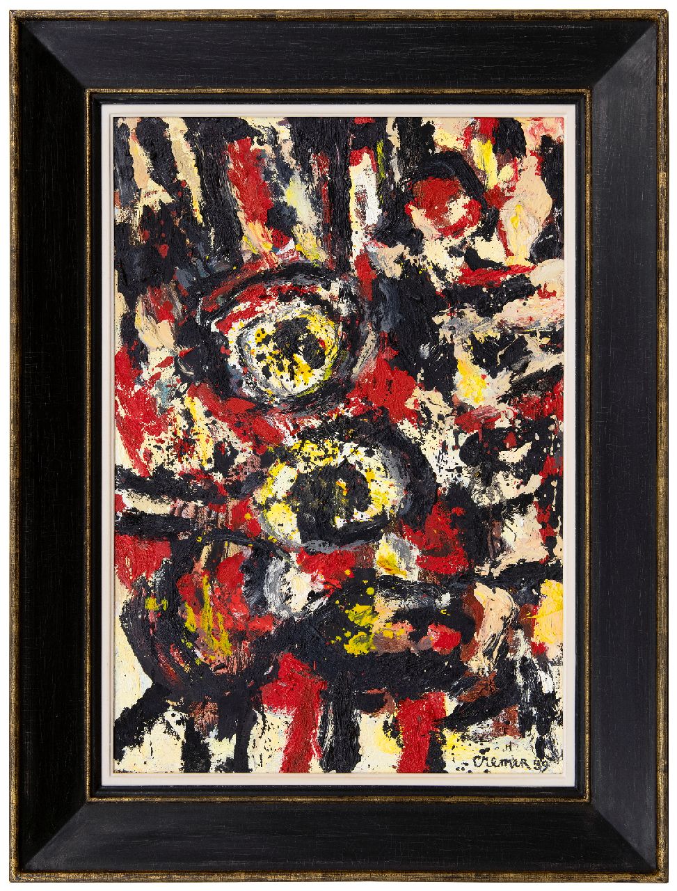 Cremer J.  | Jan Cremer | Gemälde zum Verkauf angeboten | Ohne Titel, Öl auf Leinwand 65,2 x 45,1 cm, Unterzeichnet u.r. und datiert '59