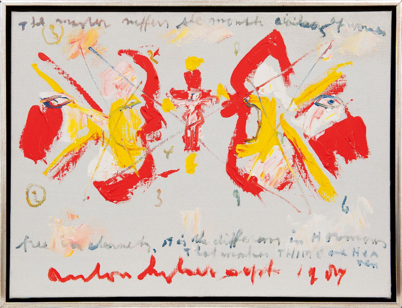 Heyboer A.  | Anton Heyboer | Gemälde zum Verkauf angeboten | Beratung, Acryl auf Leinwand 60,0 x 80,2 cm, Unterzeichnet u.m. und datiert 1987