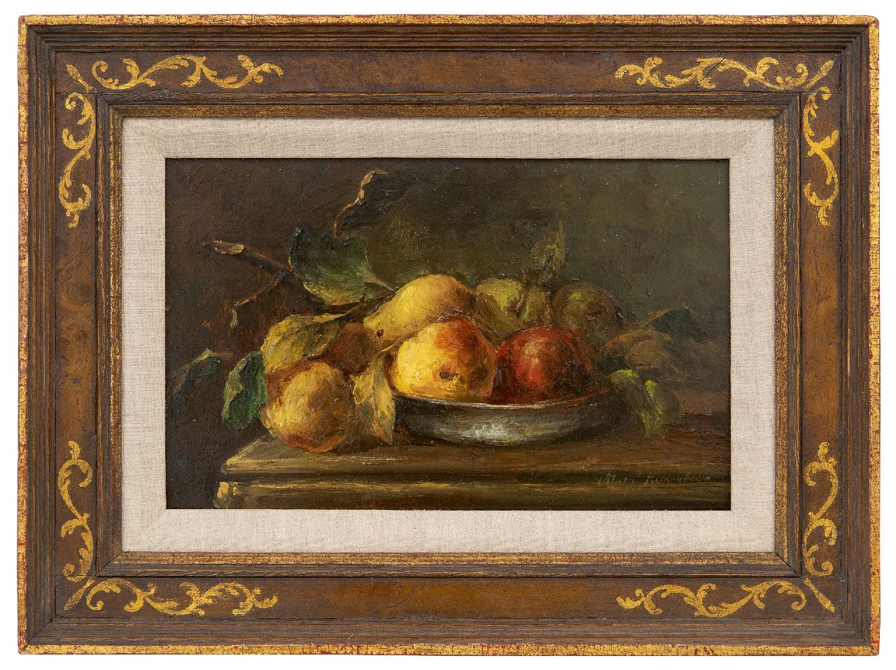 Roosenboom M.C.J.W.H. | 'Margaretha' Cornelia Johanna Wilhelmina Henriëtta Roosenboom | Gemälde zum Verkauf angeboten | Birnen in einer Schale, Öl auf Holz 177,0 x 27,1 cm, Unterzeichnet u.r. Roosenboom M.C.J.W.H. | 'Margaretha' Cornelia Johanna Wilhelmina Henriëtta Roosenboom | Gemälde zum Verkauf angeboten | Birnen in einer Schale, Öl auf Holz 177,0 x 27,1 cm, Unterzeichnet u.r.