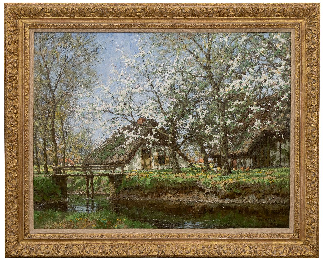 Gorter A.M.  | 'Arnold' Marc Gorter | Gemälde zum Verkauf angeboten | x, Öl auf Leinwand 78,0 x 102,0 cm, Unterzeichnet u.r.