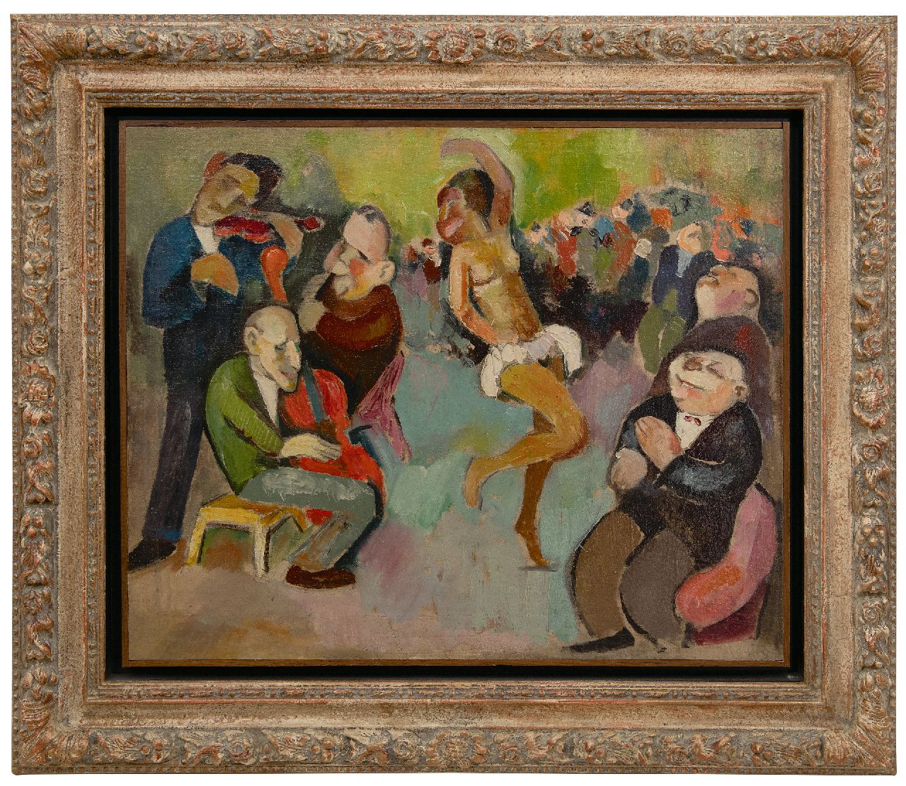 Albert-Lasard L.  | Lou Albert-Lasard, Josephine Baker, Öl auf Leinwand auf Holz 51,0 x 62,0 cm