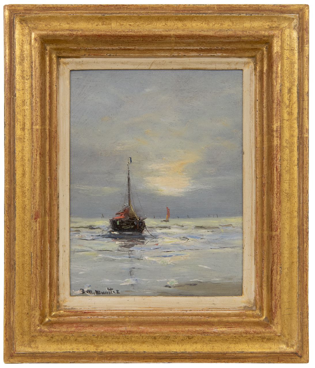 Munthe G.A.L. | Gerhard Arij Ludwig 'Morgenstjerne' Munthe | Gemälde zum Verkauf angeboten | Abendstimmung, Öl auf Malereifaser 19,9 x 14,9 cm, Unterzeichnet u.l. Munthe G.A.L. | Gerhard Arij Ludwig 'Morgenstjerne' Munthe | Gemälde zum Verkauf angeboten | Abendstimmung, Öl auf Malereifaser 19,9 x 14,9 cm, Unterzeichnet u.l.