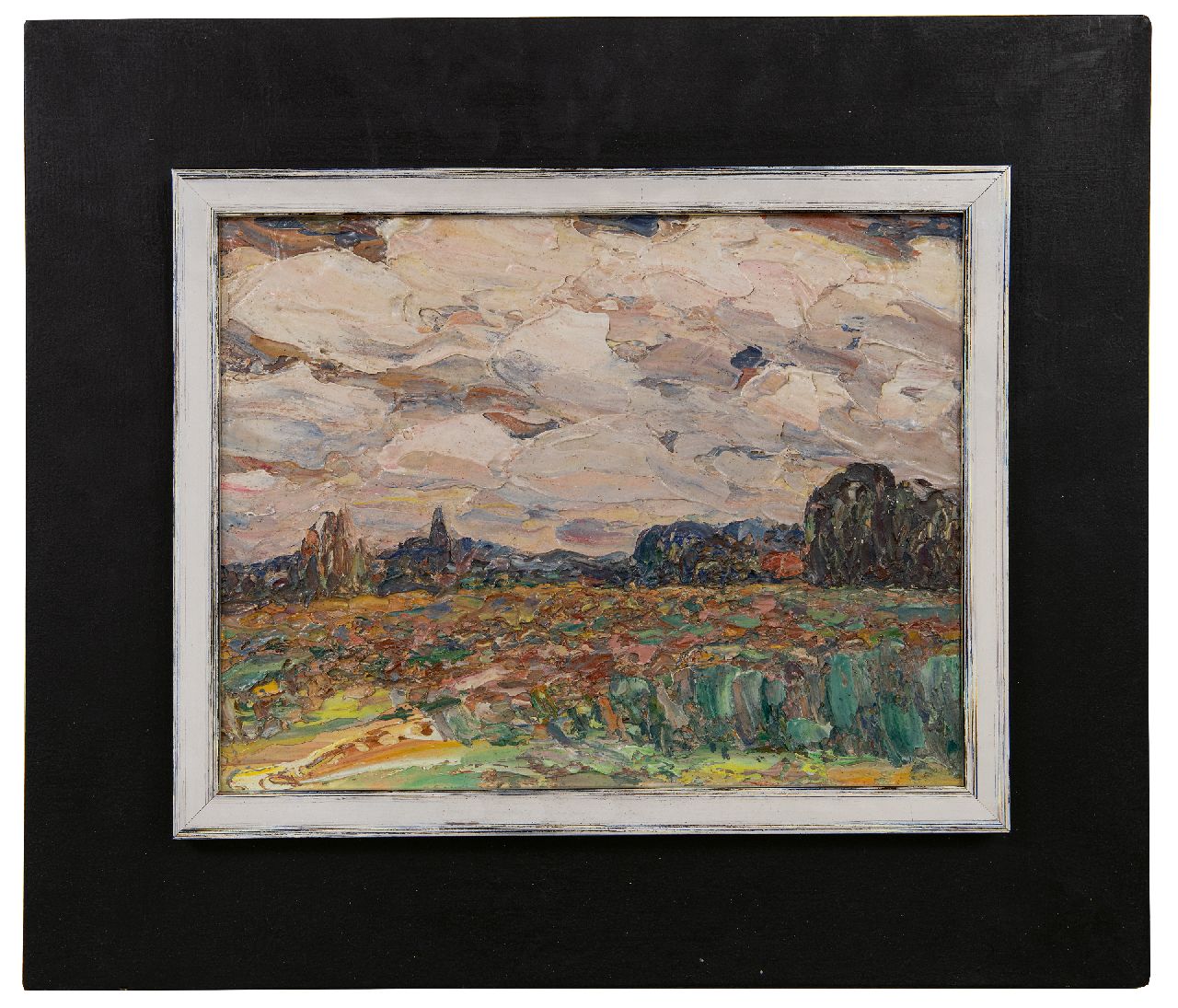 Gestel L. | Leendert 'Leo' Gestel | Gemälde zum Verkauf angeboten | Landschaft, Blaricum, Öl auf Malereifaser 20,9 x 27,1 cm, Unterzeichnet im Verso und datiert im Verso '39 Gestel L. | Leendert 'Leo' Gestel | Gemälde zum Verkauf angeboten | Landschaft, Blaricum, Öl auf Malereifaser 20,9 x 27,1 cm, Unterzeichnet im Verso und datiert im Verso '39