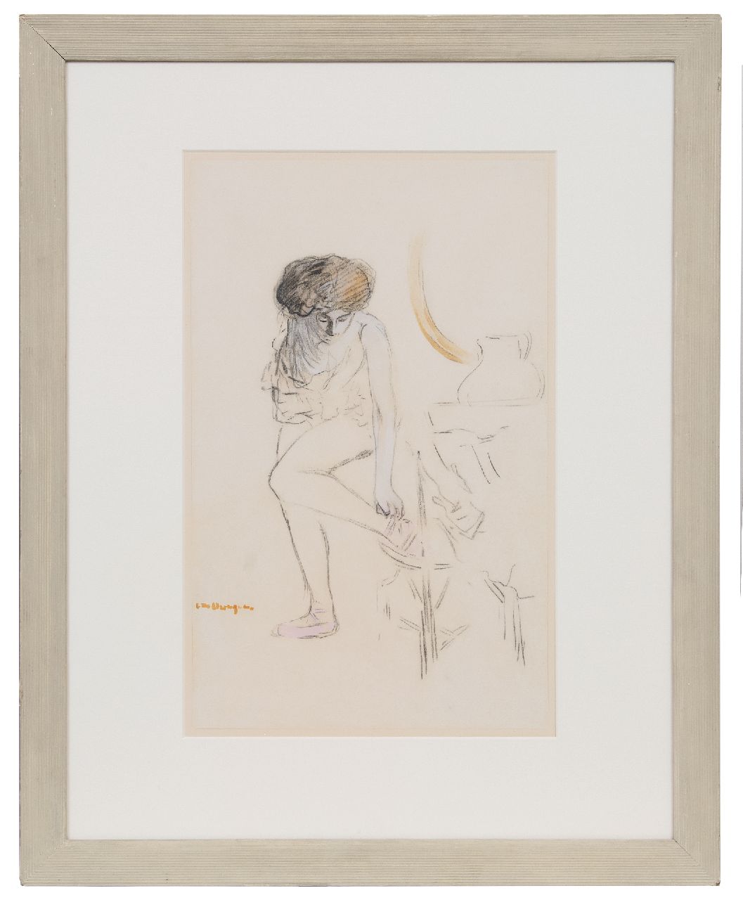 Dongen C.T.M. van | Cornelis Theodorus Maria 'Kees' van Dongen | Aquarelle und Zeichnungen zum Verkauf angeboten | Ballerina, Kreide und Aquarell auf Papier 49,0 x 31,0 cm, Unterzeichnet u.L. und zu datieren um 1903 Dongen C.T.M. van | Cornelis Theodorus Maria 'Kees' van Dongen | Aquarelle und Zeichnungen zum Verkauf angeboten | Ballerina, Kreide und Aquarell auf Papier 49,0 x 31,0 cm, Unterzeichnet u.L. und zu datieren um 1903