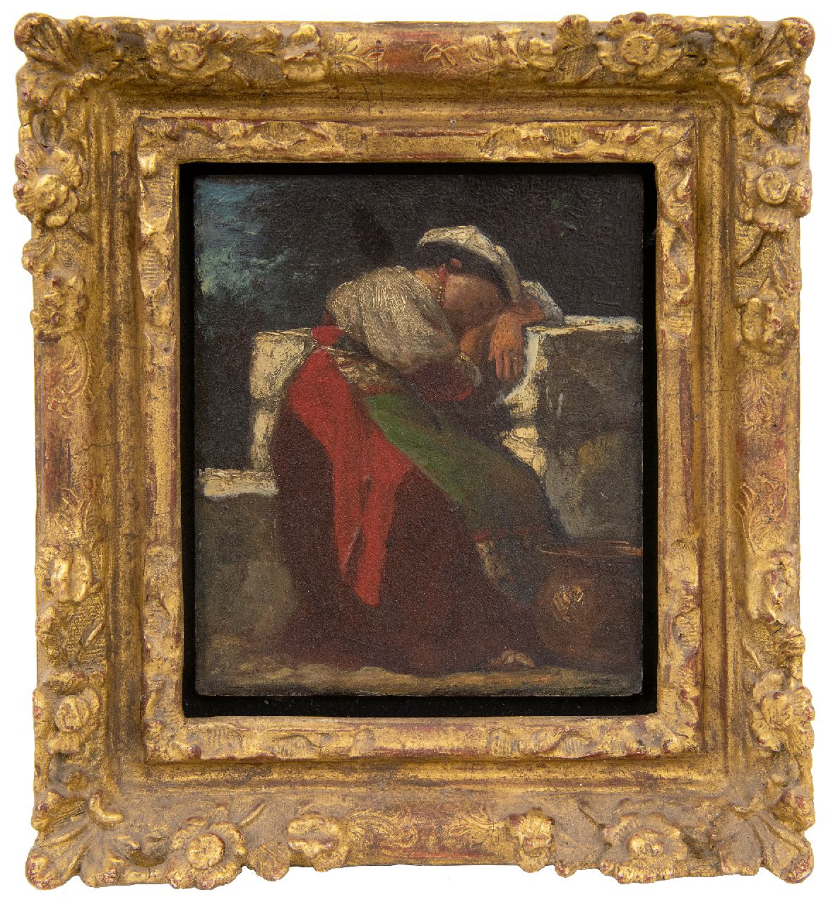 Maris J.H.  | Jacobus Hendricus 'Jacob' Maris, Italienne, Öl auf Holz 14,4 x 12,2 cm