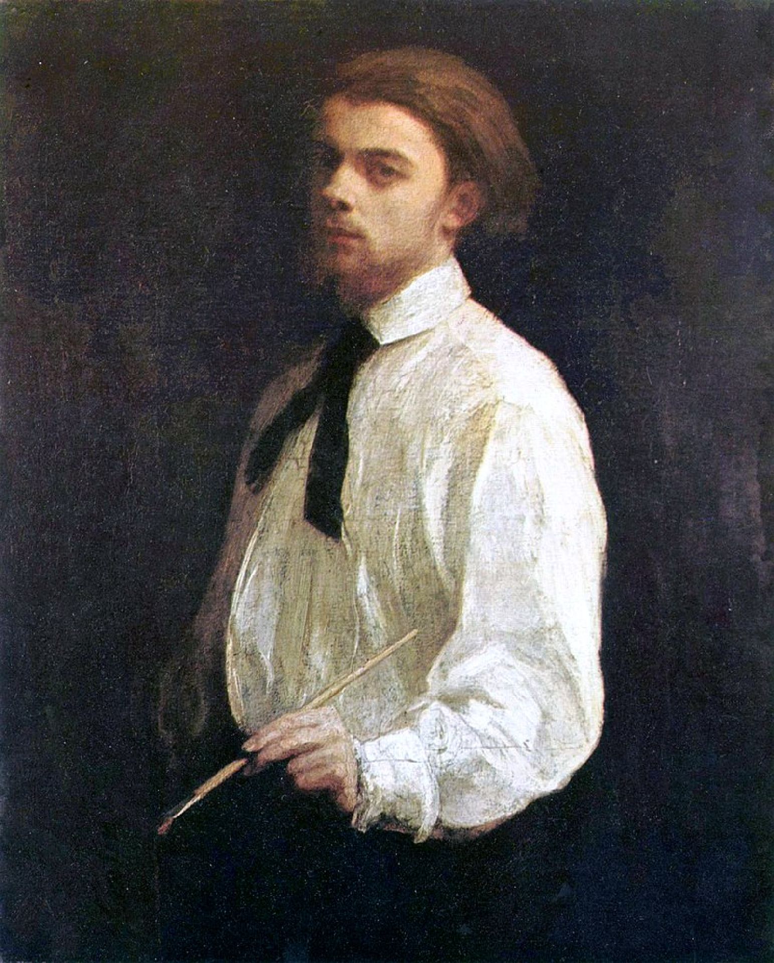 Porträt von Künstler und Maler Ignace 'Henri' Jean Théodore Fantin-Latour