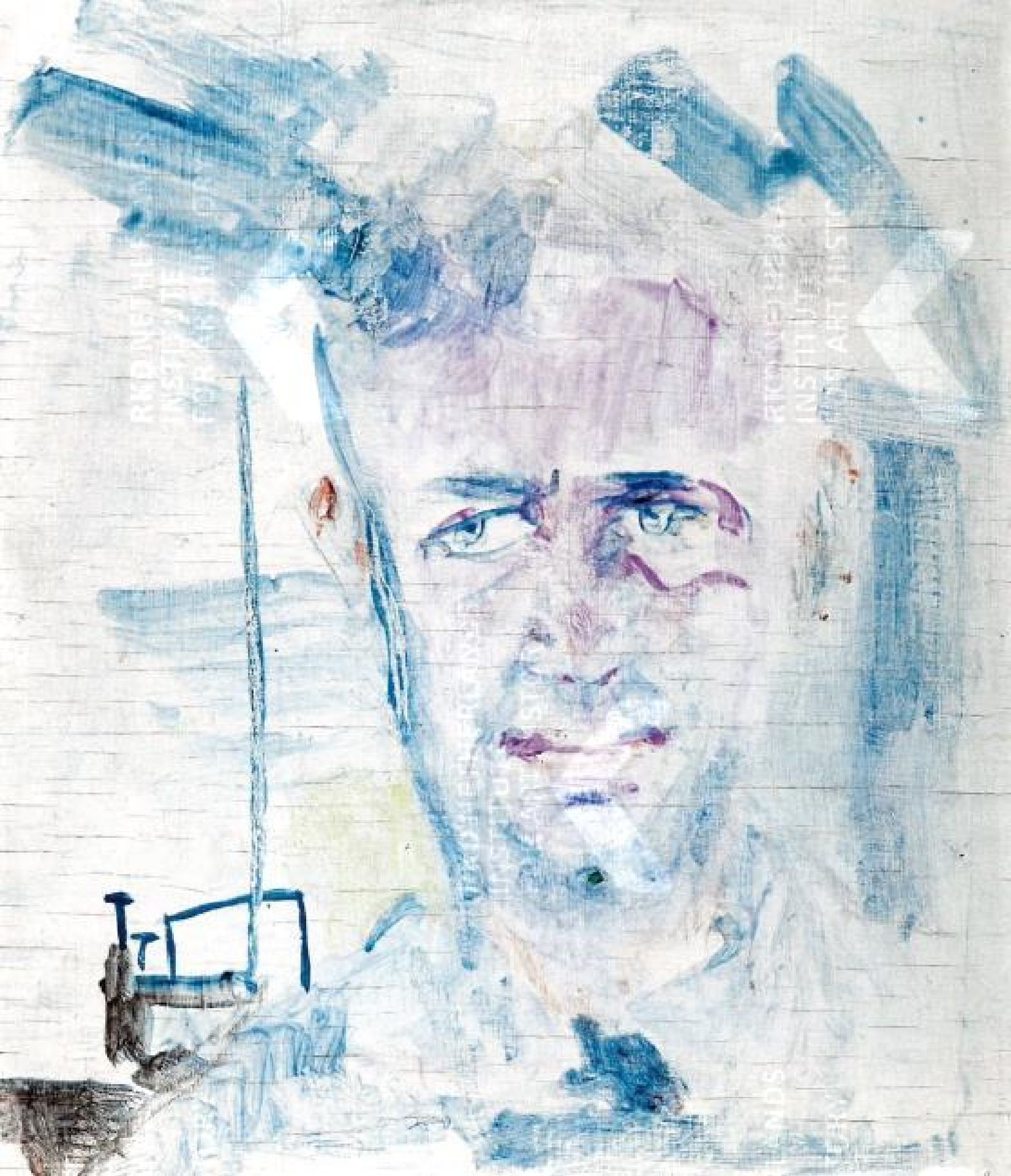 Porträt von Künstler und Maler Jacob Gerard 'Job' Hansen