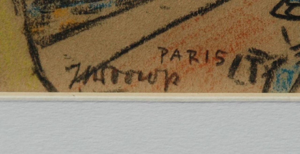Jan Toorop Signaturen Along the Seine, Paris