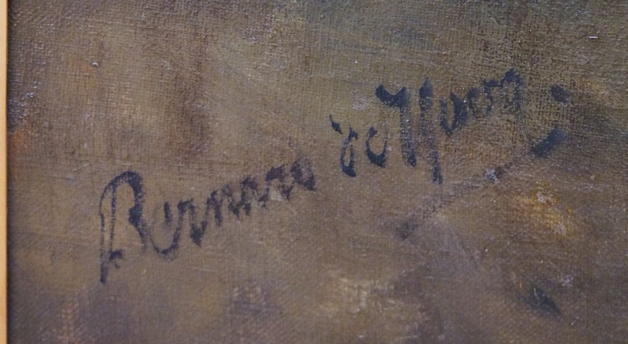 Bernard de Hoog Signaturen Kartoffeln schälen