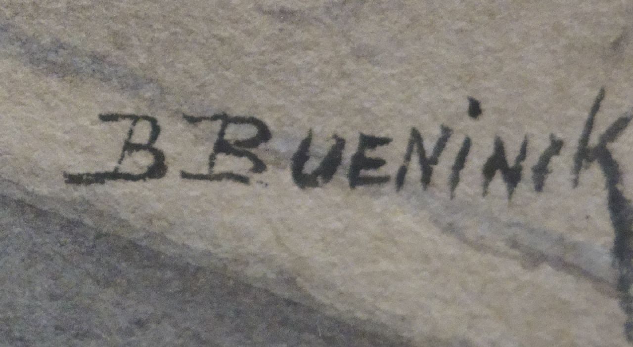 Bernard Bueninck Signaturen Figuren bei kleiner Schleuse