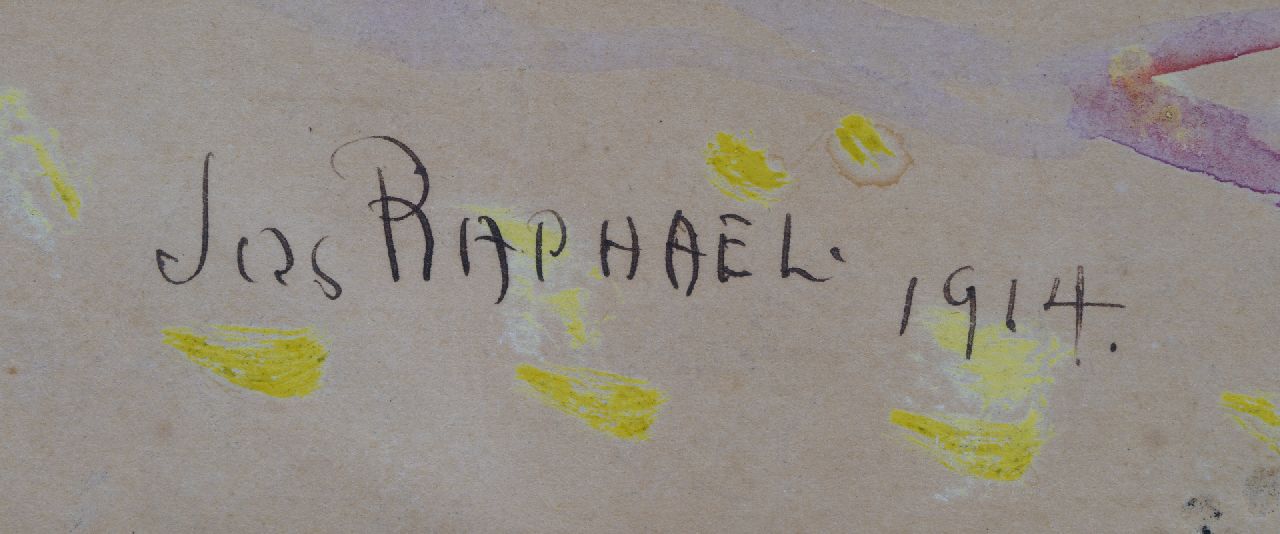 Joseph Raphael Signaturen Sommerlandschaft