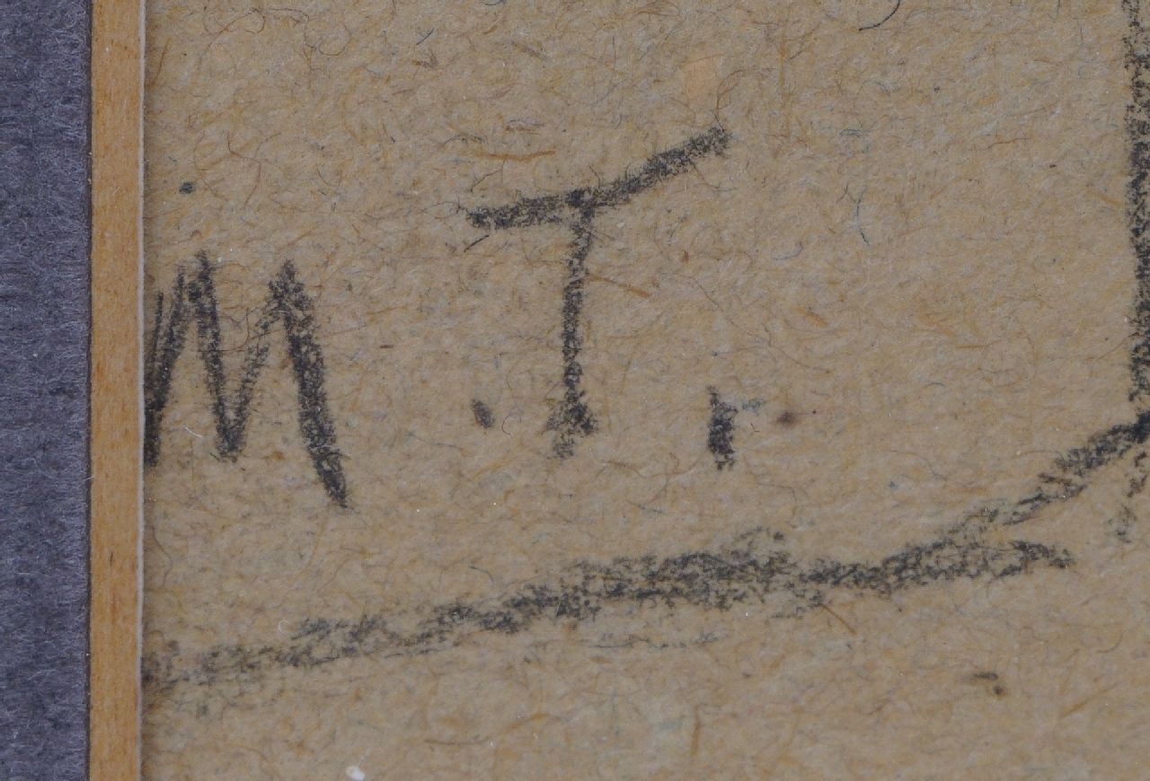 Max Thedy Signaturen Akademiestudie