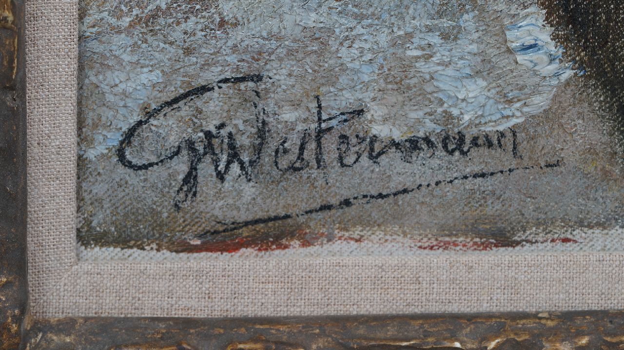 Gerard Westermann Signaturen Figuren bei einem Zugpferd