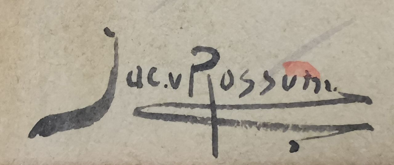 Jacob van Rossum Signaturen Maskenball