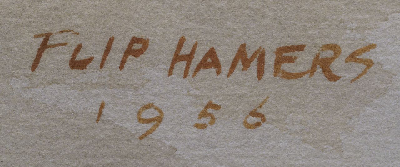 Flip Hamers Signaturen Pin-up-girl