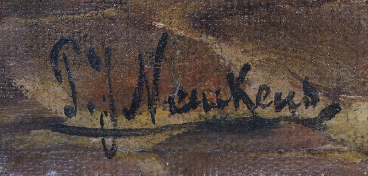 Pierre Jules Neuckens Signaturen Bauerninnenraum