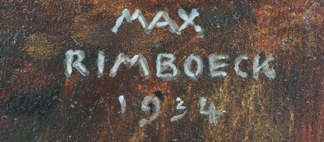 Max Rimböck Signaturen Osterstilleben