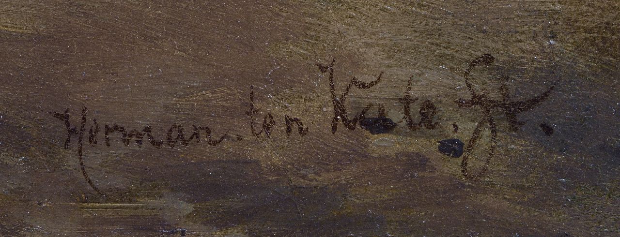 Herman ten Kate Signaturen Nach der Plünderung
