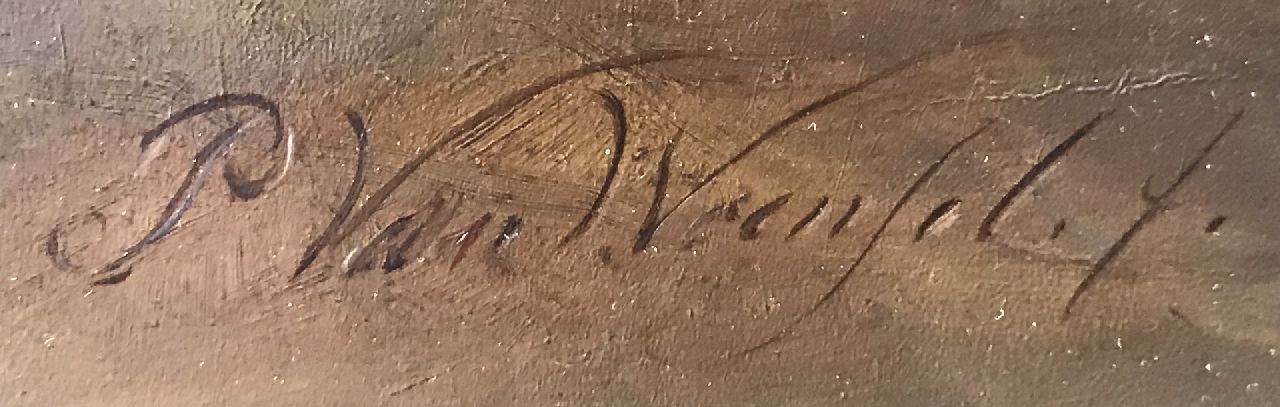 Petronella van Woensel Signaturen Stilleben mit ein Römer und Trauben
