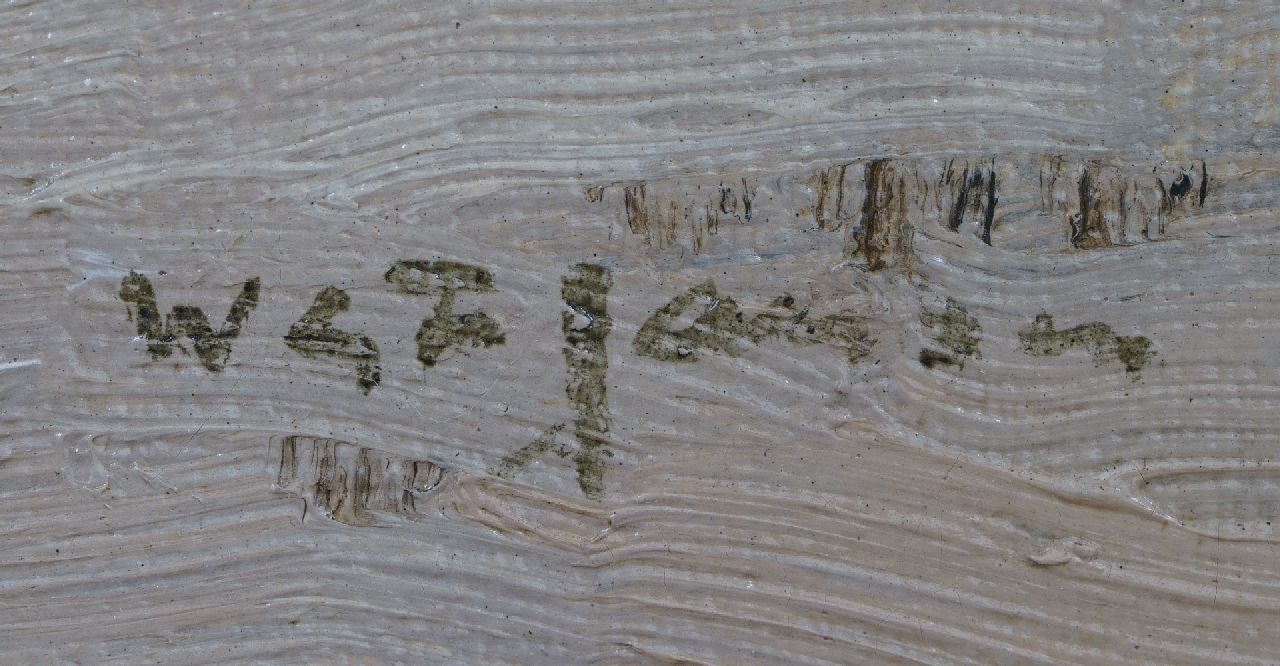 Willem George Frederik Jansen Signaturen Winterlandschaft