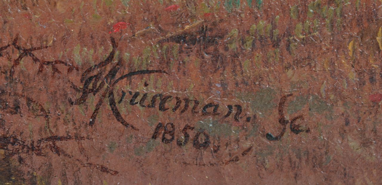 Frederik Marinus Kruseman Signaturen Erntemonat, August