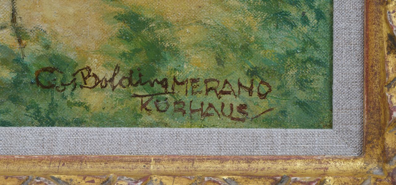 Cees Bolding Signaturen Das Orchester vom Kurhaus zu Meran, Italien