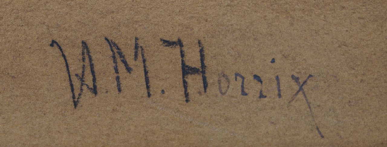 Hendrikus Matheus Horrix Signaturen Pierrots Traum