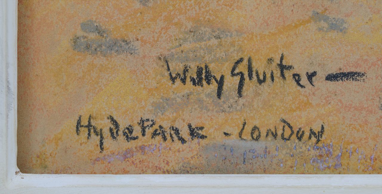 Willy Sluiter Signaturen Reiten im Hyde Park, London