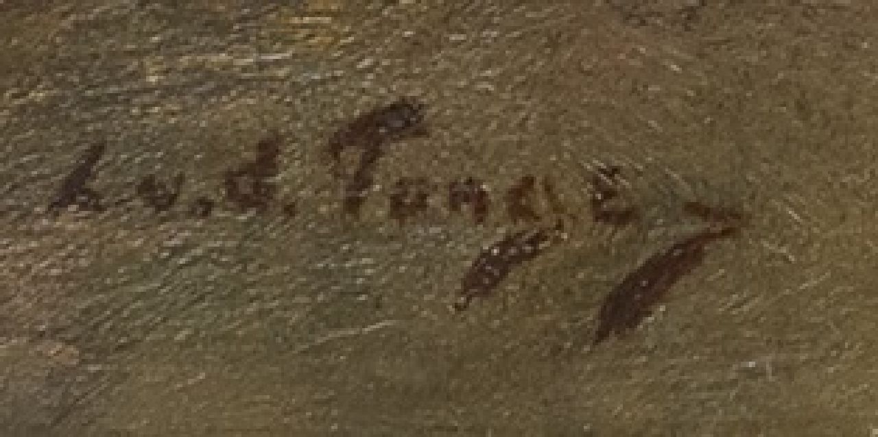 Lammert van der Tonge Signaturen Platterbsen in einem Ingwertopf