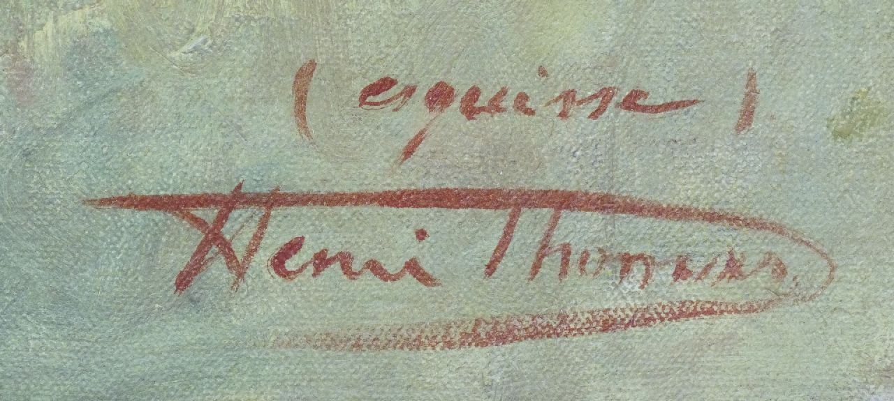 Henri Thomas Signaturen Im Theater